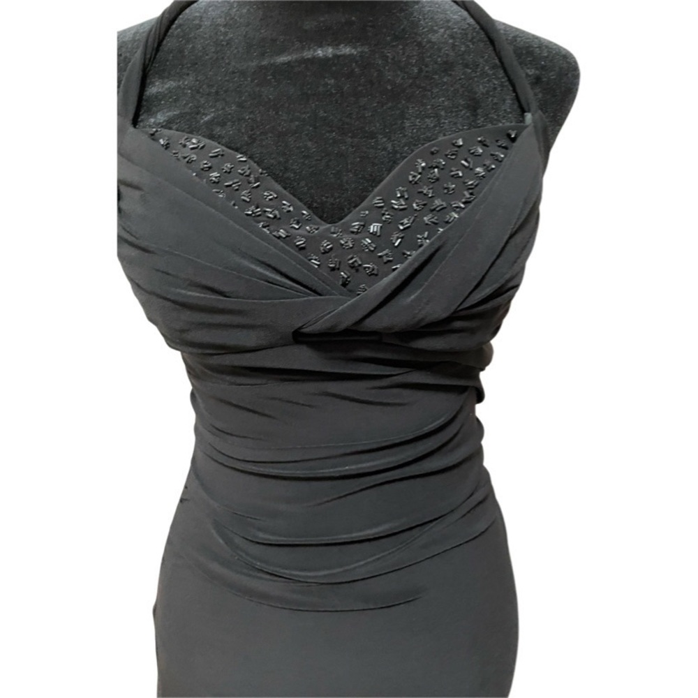 Black cocktail dress